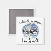 Papillon World 2 - Magneet (Voorkant / Achterkant)