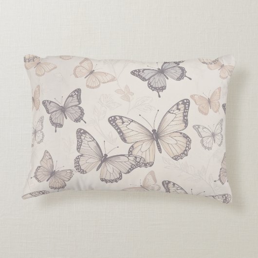 Papillons Accent Kussen (Achterkant)