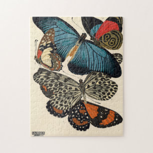 Papillons, Butterflies, Bord nr. 11 van E.A. Seguy Legpuzzel