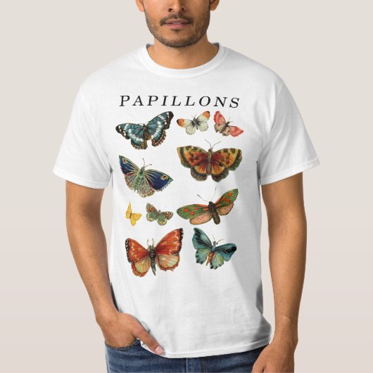 Papillons Butterfly  T-shirt (Voorkant)