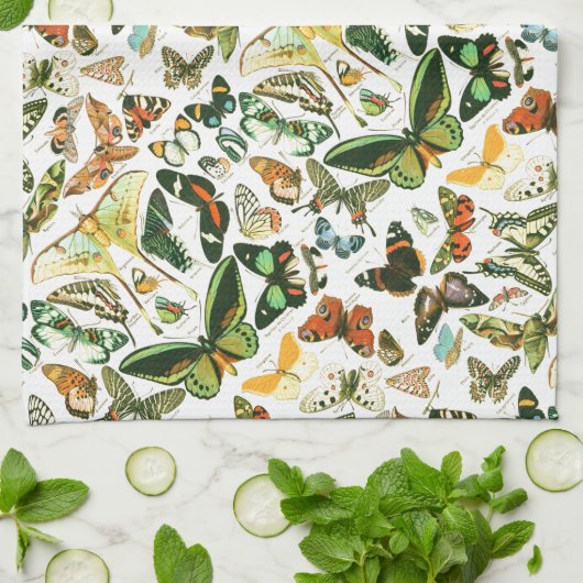 Papillons Theedoek (Gevouwen)