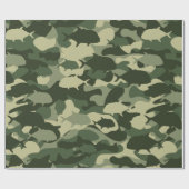 Papio en Ulua - camouflage Hawaïaanse visserij Cadeaupapier (Vlak)