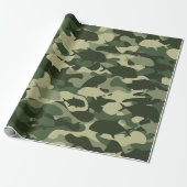 Papio en Ulua - camouflage Hawaïaanse visserij Cadeaupapier (Uitgerold)