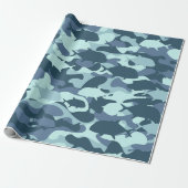 Papio en Ulua - camouflage Hawaïaanse visserij Cadeaupapier (Uitgerold)