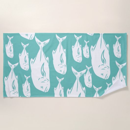 Papio en Ulua - Hawaïaans Strandlaken (Voorkant)