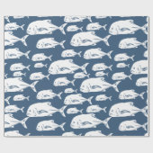 Papio en Ulua - Hawaïaanse visserij Cadeaupapier (Vlak)