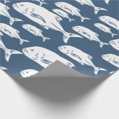 Papio en Ulua - Hawaïaanse visserij Cadeaupapier (Hoek)