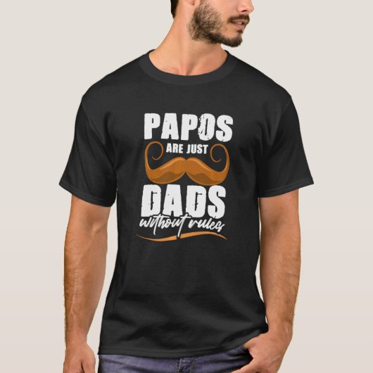 Papo Grandpa regelt grootvaders dagpremie T-shirt (Voorkant)