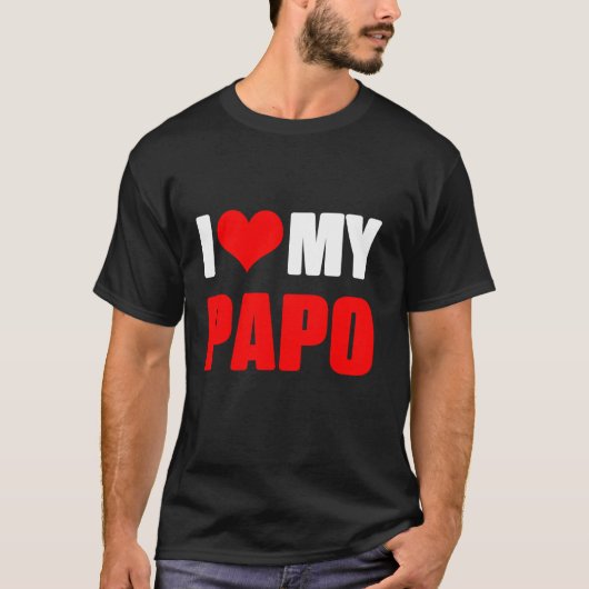 Papo opa Mijn opa vaderdag T-shirt (Voorkant)