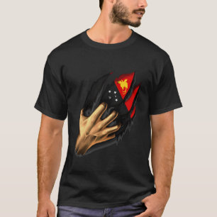 Papoea in Papoea-Nieuw-Guinea - Erfgoed voor DNA-s T-shirt