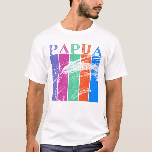 Papoea, Indonesië T-shirt (Voorkant)