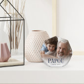 Papoea jaar ingesteld fotoblokken