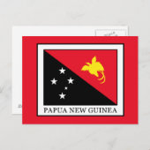 Papoea-Nieuw-Guinea Briefkaart (Voorkant / Achterkant)
