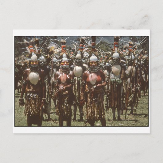 Papoea-Nieuw-Guinea Briefkaart (Voorkant)