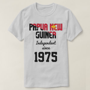 Papoea-Nieuw-Guinea Flag Independence Celebration T-shirt