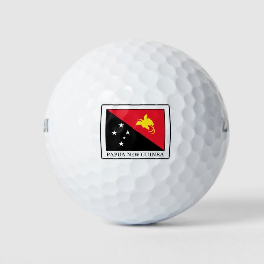 Papoea-Nieuw-Guinea Golfballen (Voorkant)
