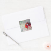 Papoea-Nieuw-Guinea, Groot Barrièrerif, Vierkante Sticker (Envelop)