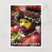 Papoea-Nieuw-Guinea - Huli Wigman - Briefkaart (Voorkant)