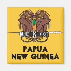 Papoea-Nieuw-Guinea* Koelkast Magneet
