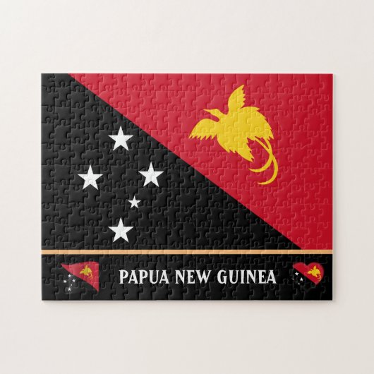 Papoea-Nieuw-Guinea Legpuzzel (Horizontaal)