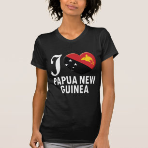 Papoea-Nieuw-Guinea Love W T-shirt