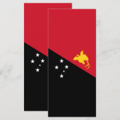 Papoea-Nieuw-Guinea Menu (Voorkant / Achterkant)