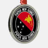 Papoea-Nieuw-Guinea Metalen Ornament (Rechts)