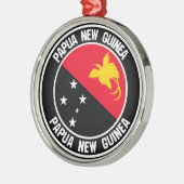 Papoea-Nieuw-Guinea Metalen Ornament (Links)