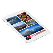 Papoea-Nieuw-Guinea - Mozaïek - Magneet (Rechterzijde)