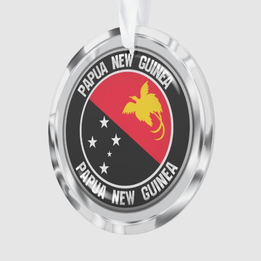 Papoea-Nieuw-Guinea Ornament (voorkant)