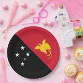 Papoea-Nieuw-Guinea Papieren Bordje (Feest)