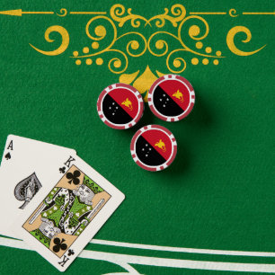 Papoea-Nieuw-Guinea Poker Chips