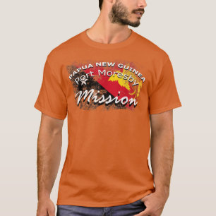 Papoea-Nieuw-Guinea Port Moresby Mormon LDS Missio T-shirt