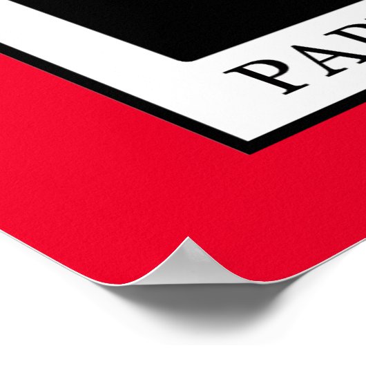 Papoea-Nieuw-Guinea Poster (Hoek)