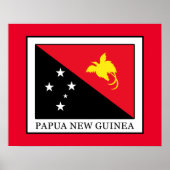 Papoea-Nieuw-Guinea Poster (Voorkant)
