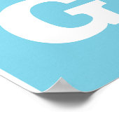 Papoea-Nieuw-Guinea Poster (Hoek)