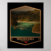 Papoea-Nieuw-Guinea Poster (Voorkant)