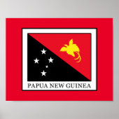 Papoea-Nieuw-Guinea Poster (Voorkant)