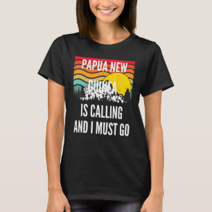 Papoea-Nieuw-Guinea roept en ik moet gaan, Wavy Su T-shirt