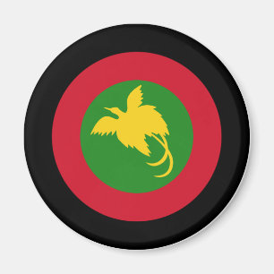 Papoea-Nieuw-Guinea Roundel Magneet