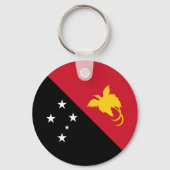Papoea-Nieuw-Guinea Sleutelhanger (Achterkant)