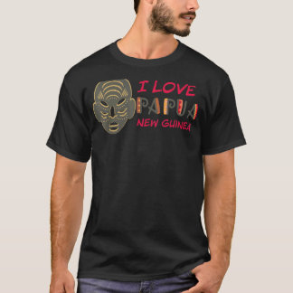Papoea-Nieuw-Guinea souvenir voor mannen vrouwen T-shirt