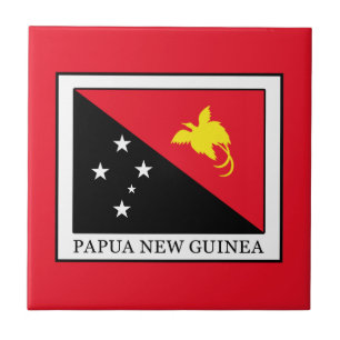 Papoea-Nieuw-Guinea Tegeltje