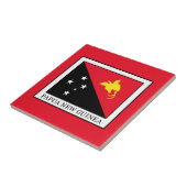 Papoea-Nieuw-Guinea Tegeltje (Zijkant)