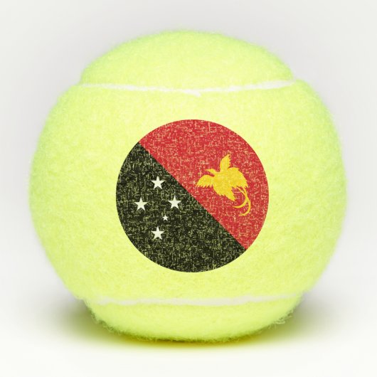 Papoea-Nieuw-Guinea Tennisballen (Voorkant)