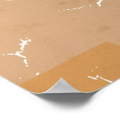 Papoea-Nieuw-Guinea — vintage reiskunst met poster (Hoek)