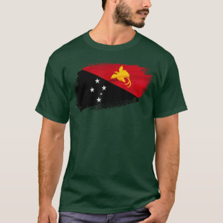 Papoea-Nieuw-Guinea vlag38 T-shirt