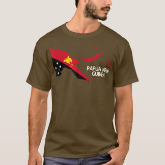 Papoea-Nieuw-Guinea vlag40 T-shirt