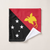 Papoea-Nieuw-Guinea vlag Bad Handdoek (Wasdoekje)