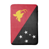 Papoea-Nieuw-Guinea vlag Badmat (Voorkant Verticaal)